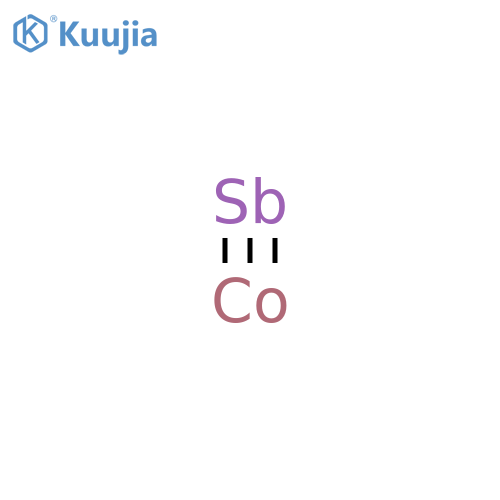 Antimony, compd. with cobalt (3:1) structure