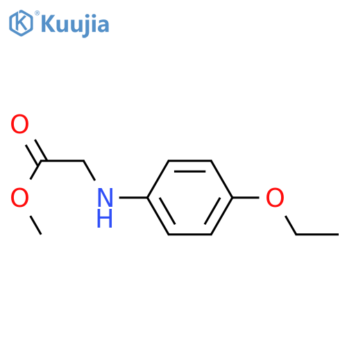 methyl 2-amino-2-(4-ethoxyphenyl)acetate structure