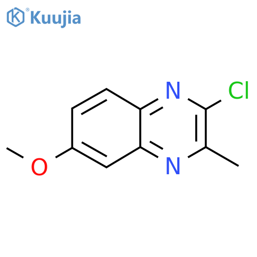 2-Chloro-6-methoxy-3-methylquinoxaline structure