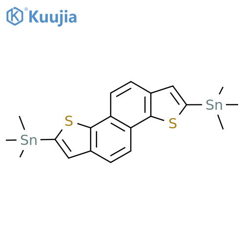 2,7-Bis(trimethylstannyl)naphtho[1,2-b;5,6-b']dithiophene structure