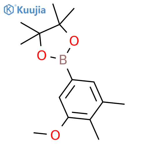 3,4-Dimethyl-5-methoxyphenylboronic acid, pinacol ester structure