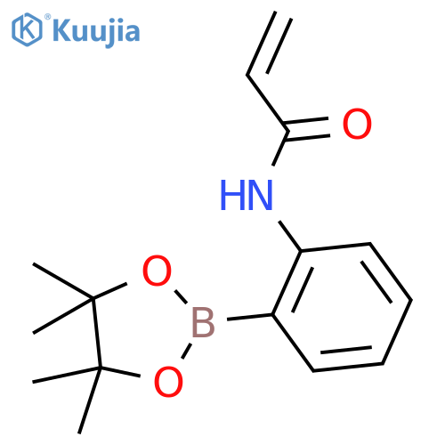 2-Acrylamidophenylboronic acid pinacol ester structure