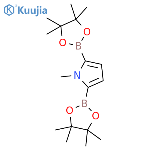 1-Methylpyrrole-2,5-diboronoic Acid Pinacol Ester structure