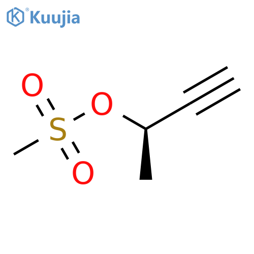 3-Butyn-2-ol, methanesulfonate, (2R)- structure