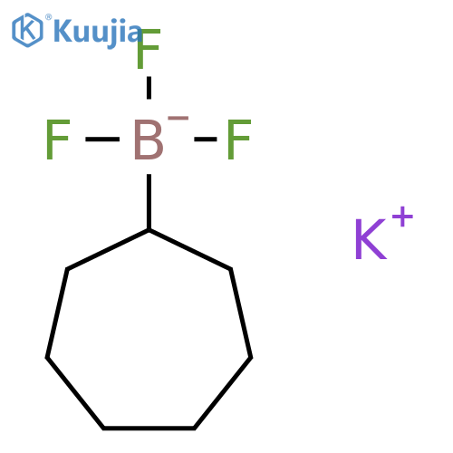 Potassium cycloheptyltrifluoroborate structure