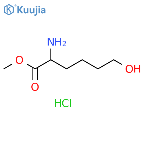 Norleucine, 6-hydroxy-, methyl ester, hydrochloride (9CI) structure