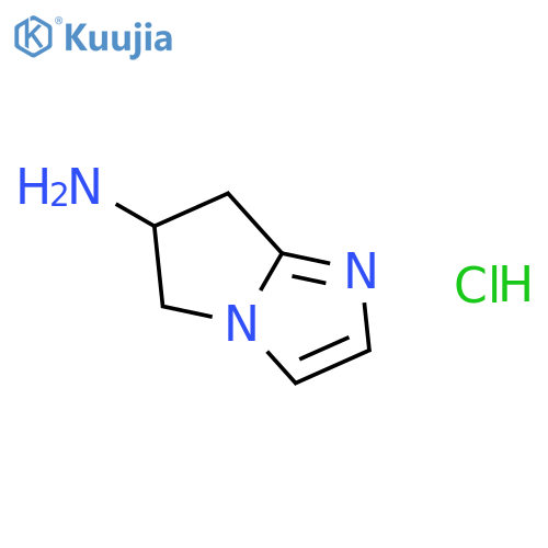 (6R)-6,7-Dihydro-5H-pyrrolo1,2-aimidazol-6-amine Hydrochloride structure