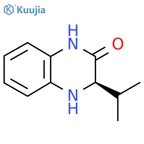 (3R)-3-Isopropyl-3,4-dihydroquinoxalin-2(1H)-one structure