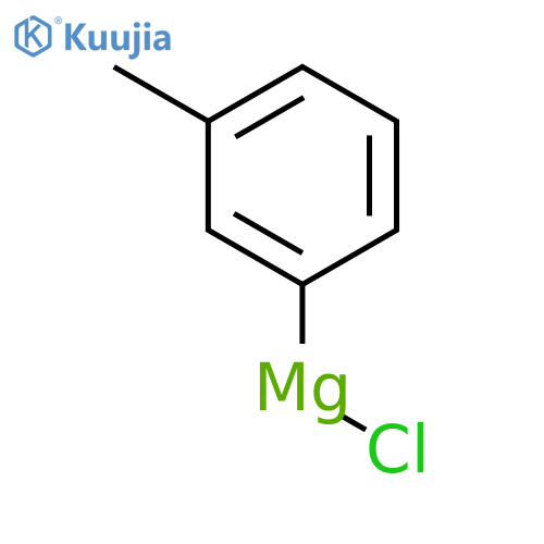 Magnesium,chloro(3-methylphenyl)- structure