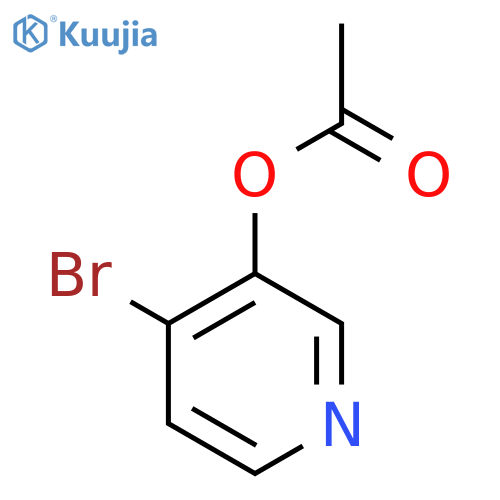 4-Bromopyridin-3-yl acetate structure