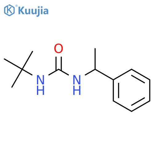 1-(tert-Butyl)-3-(1-phenylethyl)urea structure