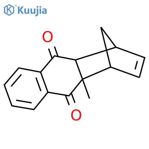 4a-Methyl-1,4,4a,9a-tetrahydro-1,4-methanoanthracene-9,10-dione structure