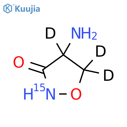 rac Cycloserine-15N,d3 structure