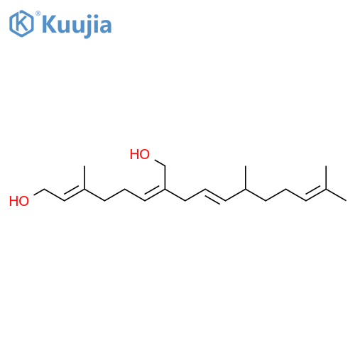 2,6-Octadiene-1,8-diol, 2-(4,8-dimethyl-2,7-nonadienyl)-6-methyl-, (Z,E,E)- (9CI) structure