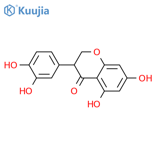 3',4',5,7-Tetrahydroxyisoflavanone; (ξ)-form structure