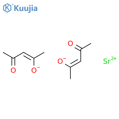 Strontium;(Z)-4-oxopent-2-en-2-olate;hydrate structure