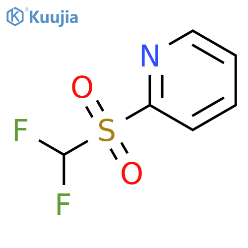 2-difluoromethanesulfonylpyridine structure