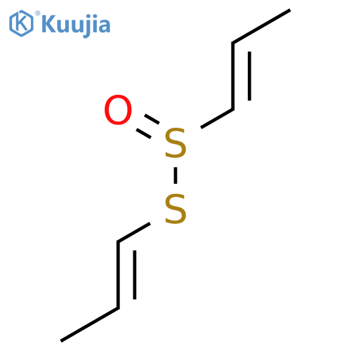 1-prop-1-enylsulfinylsulfanylprop-1-ene structure