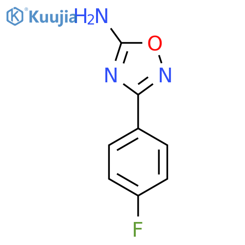 3-(4-Fluorophenyl)-1,2,4-oxadiazol-5-amine structure