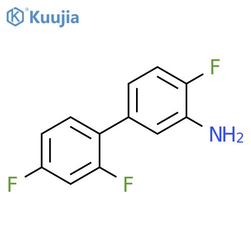 2',4,4'-Trifluoro-1,1'-biphenyl-3-amine structure