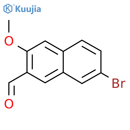 7-BROMO-3-METHOXY-2-NAPHTHALDEHYDE structure