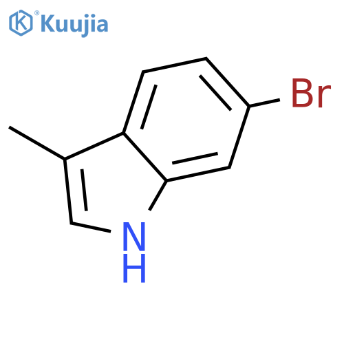 6-Bromo-3-methyl-1H-indole structure