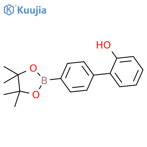 4'-(4,4,5,5-Tetramethyl-1,3,2-dioxaborolan-2-yl)-1,1'-biphenyl-2-ol structure