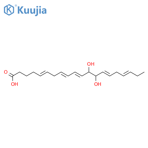 5,8,10,14,17-Eicosapentaenoicacid, 12,13-dihydroxy-, [R-[R*,R*-(E,Z,Z,Z,Z)]]- (9CI) structure
