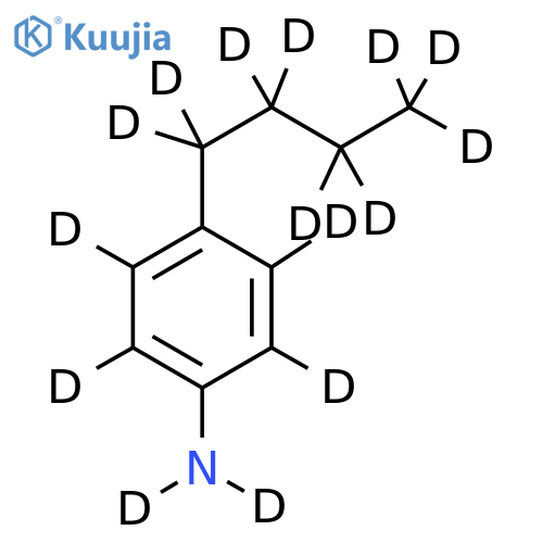 4-n-Butylaniline-d15 structure
