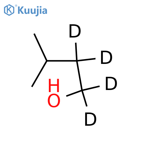 3-Methyl-1-butyl-1,1,2,2-d4 Alcohol structure