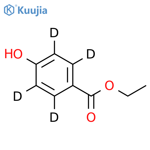 Ethyl Paraben-d4 structure