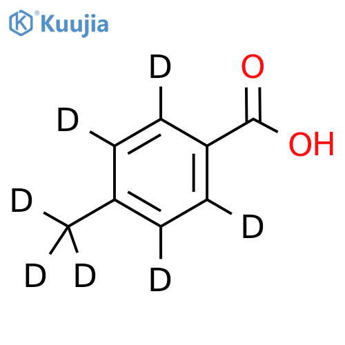 p-Toluic Acid-d7 structure