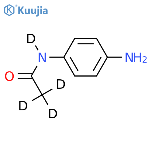 4'-Aminoacetanilide-2',3',5',6'-d4 structure