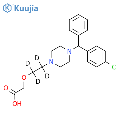 Cetirizine-d structure
