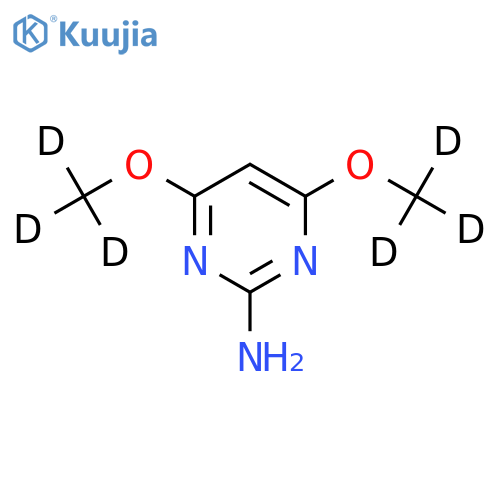2-Amino-4,6-dimethoxypyrimidine-d6 (Major) structure