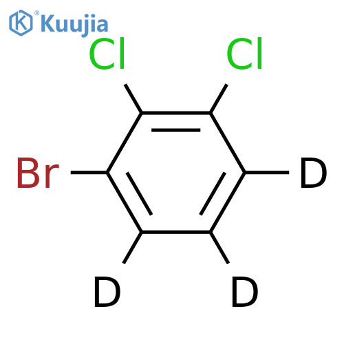1-BroMo-2,3-dichlorobenzene-d3 structure