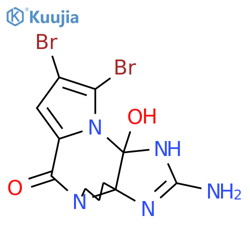 4-Bromophakelline; (-)-form, 5-Bromo, 12ξ-hydroxy structure