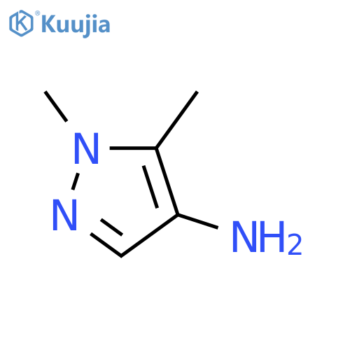 1,5-Dimethyl-1H-pyrazol-4-amine structure