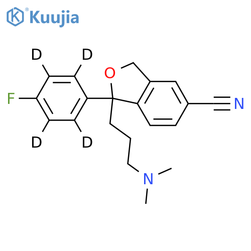 Citalopram-d4 structure