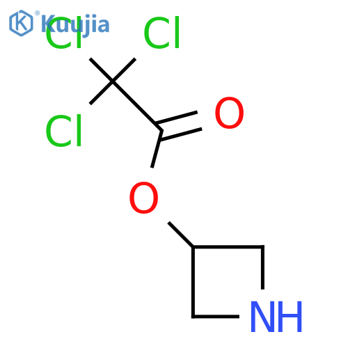 3-Azetidinyl 2,2,2-trichloroacetate structure