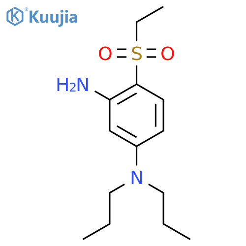 4-(Ethylsulfonyl)-N1,N1-dipropyl-1,3-benzenediamine structure