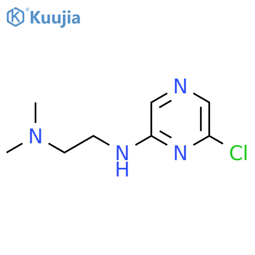 N1-(6-Chloro-2-pyrazinyl)-N2,N2-dimethyl-1,2-ethanediamine structure