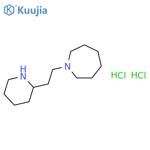1-2-(2-Piperidinyl)ethylazepane dihydrochloride structure