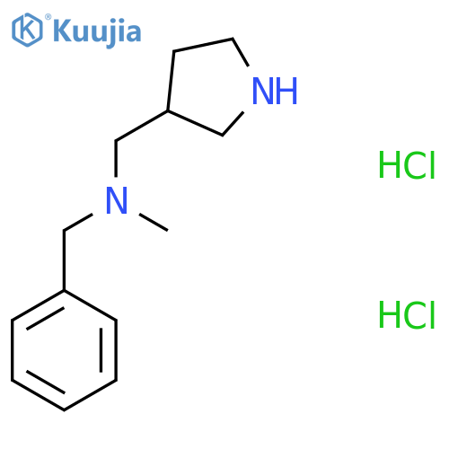 N-Benzyl-N-methyl3-pyrrolidinylmethanaminedihydrochloride structure