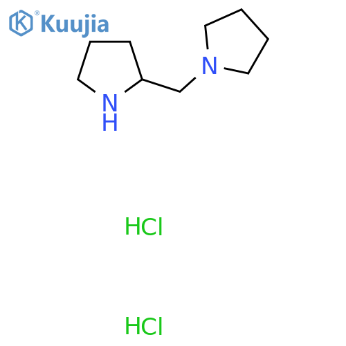 1-(2-Pyrrolidinylmethyl)pyrrolidinedihydrochloride structure