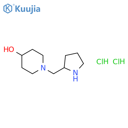 1-(2-Pyrrolidinylmethyl)-4-piperidinoldihydrochloride structure
