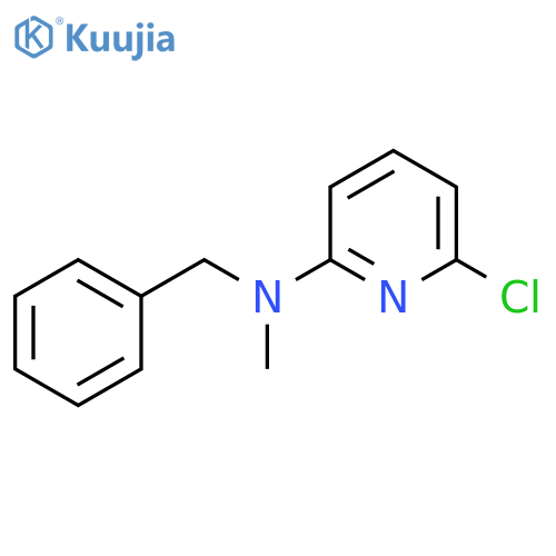 N-Benzyl-6-chloro-N-methyl-2-pyridinamine structure