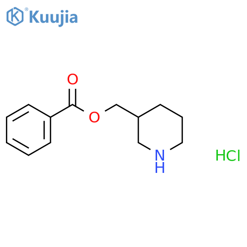 3-Piperidinylmethylbenzoate Hydrochloride structure