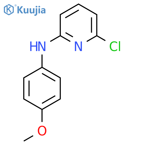 6-Chloro-N-(4-methoxyphenyl)-2-pyridinamine structure