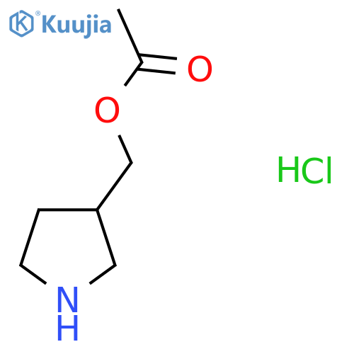 3-Pyrrolidinylmethylacetate Hydrochloride structure